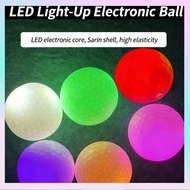Luminous Golf Ball Fluorescent Ball Practice Ball Multicolor Bola Bowling Sports Bola Golf Bercahaya