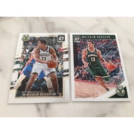 ROY LOT of 2 MALCOLM BROGDON 2017-2018 OPTIC SuperMINT NBA TradingCards Investment Bucks