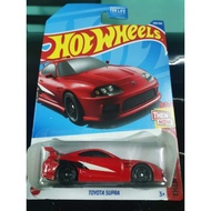 Hot Wheels Toyota Supra Red US Version (US Card)