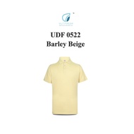 Ultifresh UDF0522 Barley Beige NTMY.os Performance Polo T-Shirt Dri-Fit Polyester Microfiber Jersey 