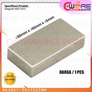 Strong magnet Strong neodymium strong magnet box size 30x10x5 MM