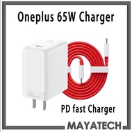 Original OnePlus 9/Oneplus 9 Pro /Oneplus 8T Warp 65W Flash Charger Dual Type-C PD Fast Cable