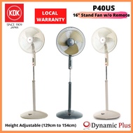 KDK P40US 16" Metal Blade Stand Fan