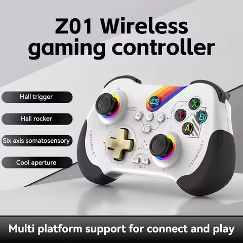 Wireless Mini Dual Hall Gamepad PC Game Controller for ROG Ally PC Steam Deck Switch OLED ROG AllyJo