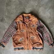 Kana Brown Bomber Jacket Woman
