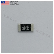 10PCS Taiwan-Grade 5.6R ±5%, 1206 SMD Resistor (5R6)
