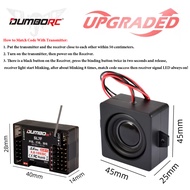 DumboRC 2.4GHz SL7F Receiver with Gyro 6V/3A PWM 7CH Receiver Sound Group Light Group 3-IN-1 for All