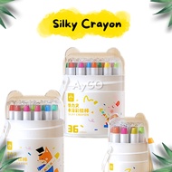 Silky Crayon Washable Twist Crayon/