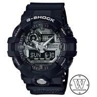 Casio G-Shock GA-710-1A Analog Digital Black Resin Band Gents Watch ga710