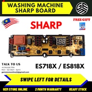ESX705 / ESX715 / ES718X / ES818X SHARP Washing Machine PCB Board / Board Mesin Basuh SHARP / Sharp 