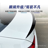Sesuai untuk Mercedes-Benz A-Class W177 A180 A200 2019+ versi sedan, spoiler belakang, spoiler bumbu