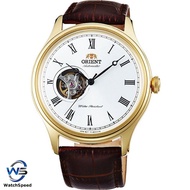 Orient FAG00002W0 FAG00002W Open Heart Automatic Leather Strap Male Dress Watch