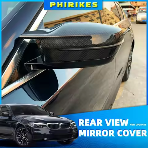 Rearview Mirror Cover Cap For BMW 3 5 6 7 8 Series Side Wing G20 G21 G28 G30 G38 GT 6GT G32 G11 G12 