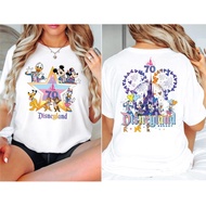 70 Years Of Disneyland Tee, Magic Castle 70 Years Tshirt, Disneyland 70th Anniversary shirt, Magic L