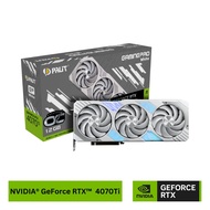 Palit NVIDIA® GeForce RTX™4070Ti GamingPro 12GB GDDR6X 192bit 3-DP*HDMI GPU WHITE NED407TV19K9-1043