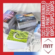 [MNT][Set Bundle] 3R 4R 100pcs/300pcs/500pcs Photo Paper Free Printing Service Cuci Gambar