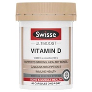 SWISSE Ultiboost VITAMIN D3 1000 Iu [60 Capsules]