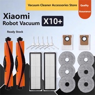 Xiaomi Robot Vacuum X10+ X10 Plus B101GL B101US Robot Vacuum Cleaner Accessories Main Side Brush Filter Mop Holder Plate