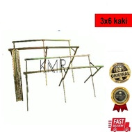 Kaki Pasar Malam /Kaki Meja Lipat Pasar Malam /Kaki Meja Berniaga/ Foldable-Rack 3x6 Kaki