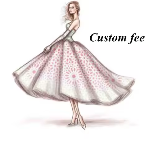 Extra cost customization fee express fee CUSTOM DRESS WEDDING CF001