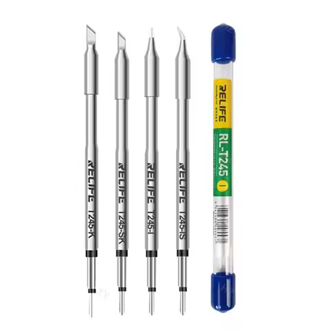 Relife RL-T245 Soldering Iron Tip LeadFree Heating Core Universal JBC C245 Soldering Iron Tip for Ai