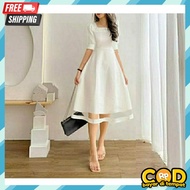 Christmas Dress Teenagers' Dress Party Invitation Dress Adult Mini Short Bj Ke Church Women's Knee L