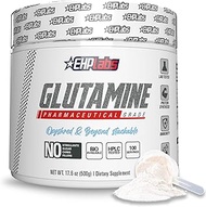 EHP Labs L Glutamine Powder Amino Acids - L-Glutamine, Workout Recovery, Immune Health & Gut Health 
