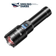 Original Smiling Shark Super Bright Torch Light Led M80 5000lm High Power Flashlight USD Rechargeabl