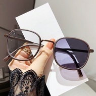 Kacamata Photocromic Komputer Anti Radiasi Wanita Kecil Bisa Mengganti Lensa Elipsoid