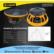 [New] Speaker 12 Inch Linear 12W04 Speker 12In Linear 12W04