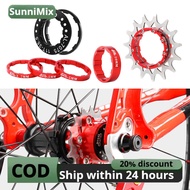 Bike Freewheel Sprocket Set Cassette Conversion Freewheel Adapter Component Sprocket for BMX Mountai