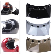 [UsusexaMY] 5-Snap Helmet Peak Open Shield Retro Motorcycle Helmet Sun Visor Protective Shield