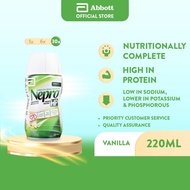 [Bundle of 30] Nepro HP: 1.8kcal/ml Higher Protein Nutrition for Adults on Dialysis - Vanilla 220ml
