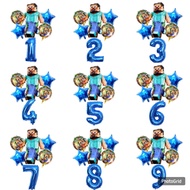 Jumbo Number Minecraft Balloon Pack