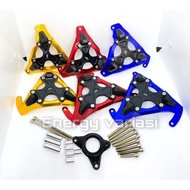 MESIN Engine Cover Engine Block Cnc Engine Cover Vixion Xabre R15 V2 br Cb150 MX