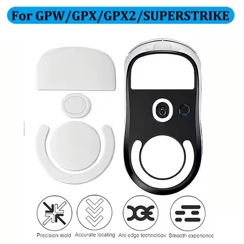 Mouse Skate Pad For G PRO X Superlight 2 G PRO Wireless GPX 2C X2 Superstrike GPW 1st 2nd 3rd Anti S