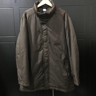 jaket bulang tebal mewah olzen XXL coklat tua