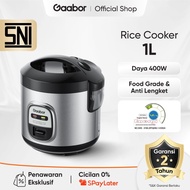 Gaabor Rice Cooker 1 Liter Magic Com 400W Multipurpose Non-Stick Rice Cooker / RC20M-YE01A