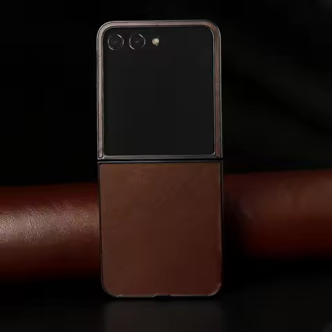 For Motorola Razr 50 Ultra Case Razr50 Cover Premium Genuine Leather Cases Vintag Oil Wax Pattern Ph