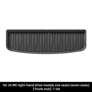 แผ่นรองท้ายรถ BYD ATTO 3 Seal Dolphin Seagull sealion 07 E2 M6 Song PLUS Pro frigate แผ่นรองท้ายรถ T