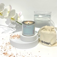 【Signature Collection】 pour.studio Malaysian palm wax scented candle p. 511 orchid + sea salt + cool water