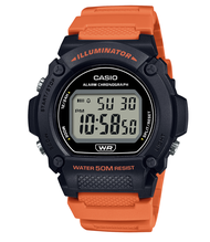 นาฬิกาข้อมือ Casio Standard Digital นาฬิกาข้อมือผู้ชาย W-219H-4A / W-219H-8B ของแท้ 100% ประกันศูนย์