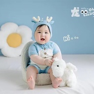 Newborn Photography Props Clothes Baby Baby Confinement Photo Hundred Days Photo Hundred Days Photo 