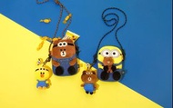 🇰🇷韓國Minions x Line Friends公仔鎖匙扣🆕
