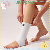 UPSTOPAO Ankle Brace, Elastic Nylon Ankle Support,  M/ L/ XL White Achilles Tendon Brace Pain Relief