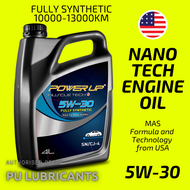 (Must Try) 5W-30 Engine Oil Fully Synthetic SN-CJ4 Power Up with MAS Formula