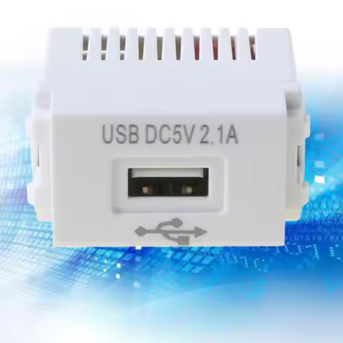 128Type 220V to 5V 2.1A USB Interface Adapter Switching Module 2.1A USB Charging