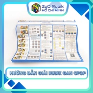 Rubik Accessories - Gan CFOP Advanced Rubik's Solution Formula - Gan CFOP F2L PLL OLL - Zyo Rubik Ho