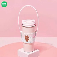 現貨 Line Friends Brown & Cony 櫻花保溫杯 Thermo Cup (Sakura)