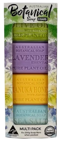 特價 1600g / 8顆 澳洲製 植物 精油香皂 200公克 X 8入 好市多 香氛精油皂 香氛皂 精油皂
